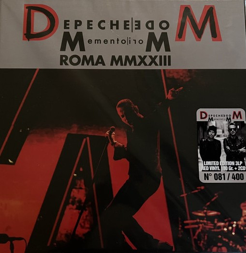 DEPECHE MODE - ROMA MMXXIII (Box) (3LP+2CD) (Coloured red) Limited No. 102 / 400