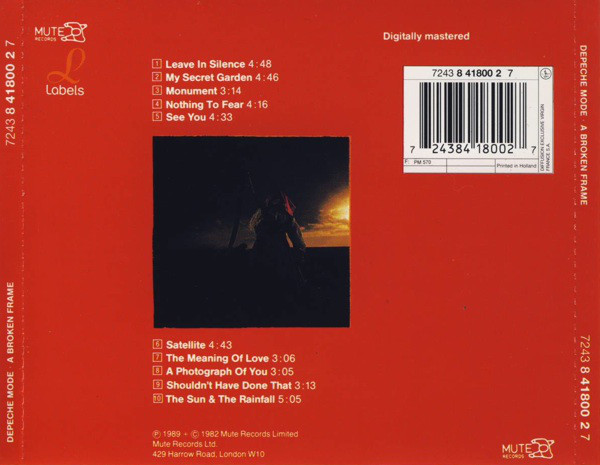 Back Cover Missing