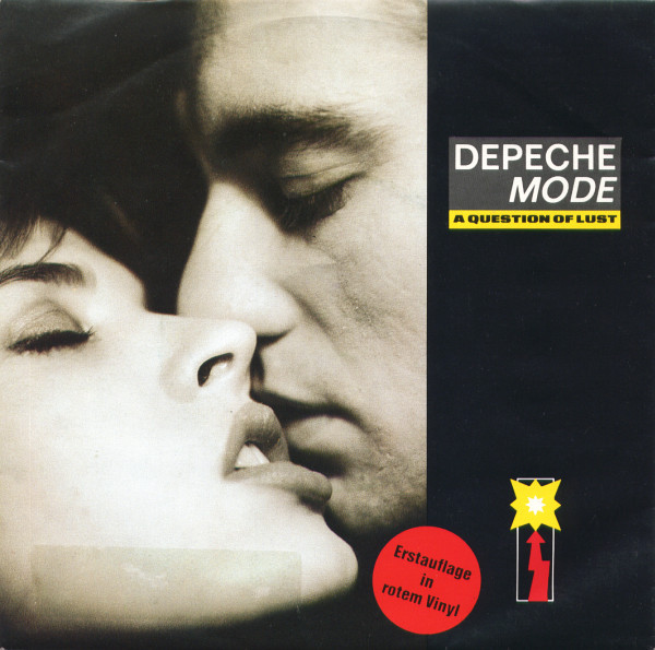 DEPECHE MODE - A QUESTION OF LUST (Coloured red) (German)