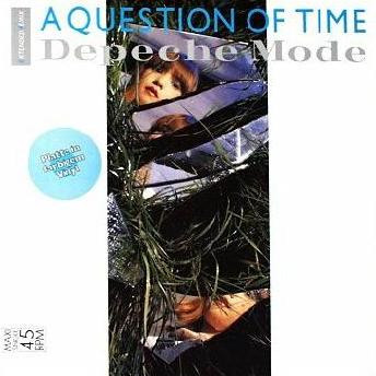 DEPECHE MODE - A QUESTION OF TIME (Coloured grey marbled) (German)