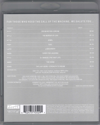 Back Cover Missing