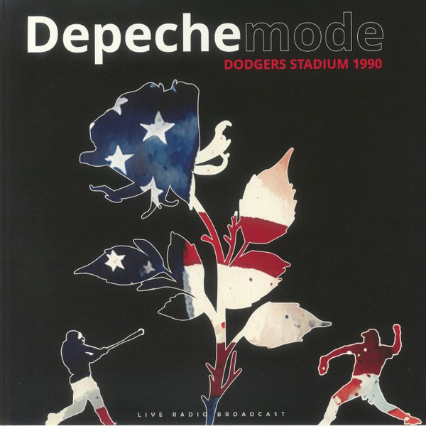 DEPECHE MODE - DODGERS STADIUM 1990 (Coloured red) (Unofficial)