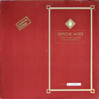 DEPECHE MODE - EVERYTHING COUNTS (And Live Tracks) (Limited No: 25164)