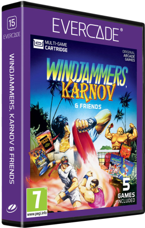 15 Windjammers, Karnov & Friends (Arcade)