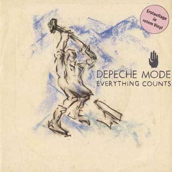 DEPECHE MODE - EVERYTHING COUNTS (German) (Coloured)