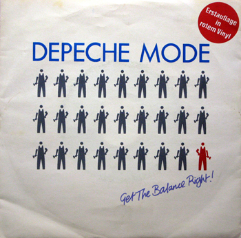 DEPECHE MODE - GET THE BALANCE RIGHT (German) (Coloured)