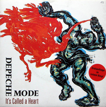 DEPECHE MODE - IT’S CALLED A HEART (German) (Coloured)