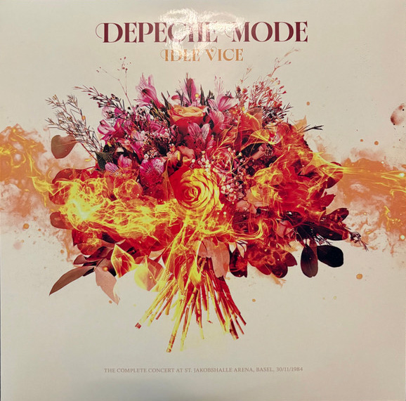 DEPECHE MODE - IDLE VICE (Coloured Yellow White Splattered) (Ltd no: 30 of 500)