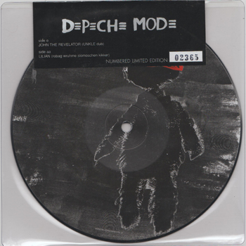 DEPECHE MODE - JOHN THE REVELATOR (Picture Disc) Limited No: 02365