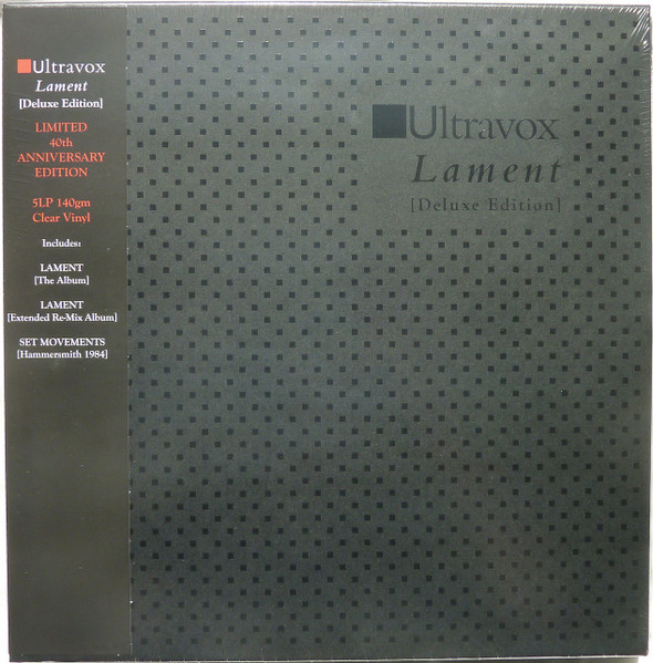 ULTRAVOX - LAMENT (Deluxed Edition Vinyl box) (Coloured Clear) (2024)