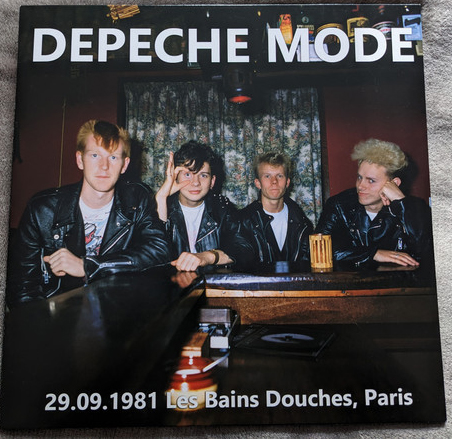 DEPECHE MODE - 29.09.1981 LES BAINS DOUCHES PARIS (Coloured Red) No: 96 / 548