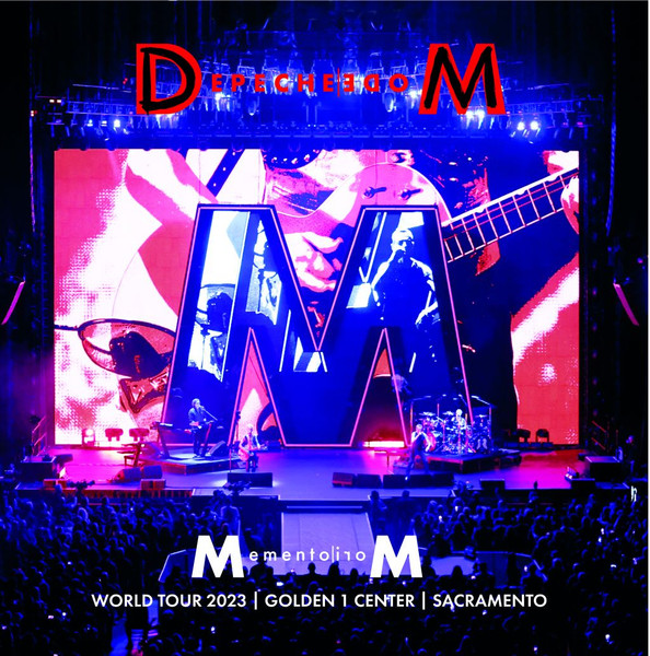 DEPECHE MODE - MEMENTO MORI WORLD TOUR 2023 (Coloured blue) (incl poster)