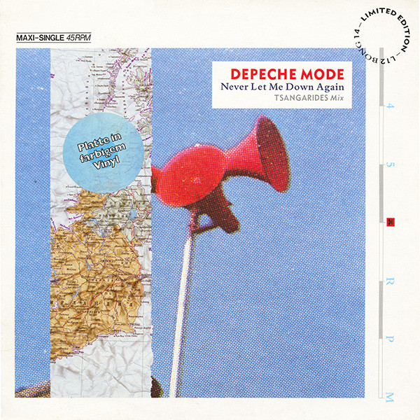 DEPECHE MODE - NEVER LET ME DOWN AGAIN (GER) (Coloured Grey Marbled)