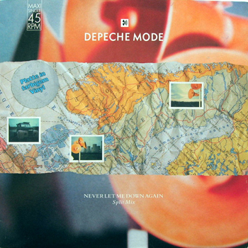 DEPECHE MODE - NEVER LET ME DOWN AGAIN (German) (Coloured)