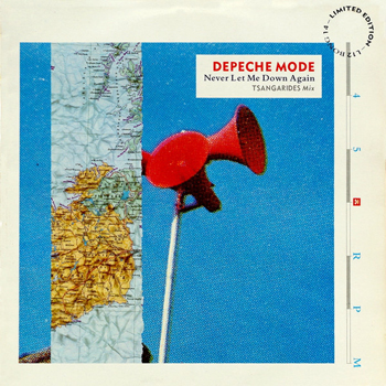 DEPECHE MODE - NEVER LET ME DOWN AGAIN (Tsangarides Mix) (LIMITED) (UK)