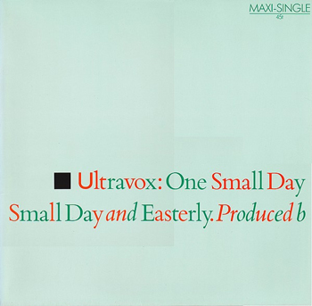 ULTRAVOX - ONE SMALL DAY