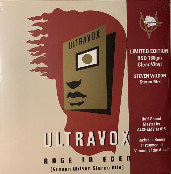 ULTRAVOX - RAGE IN EDEN [Steven Wilson Stereo Mix] (Coloured Clear) (Reissue 2022)