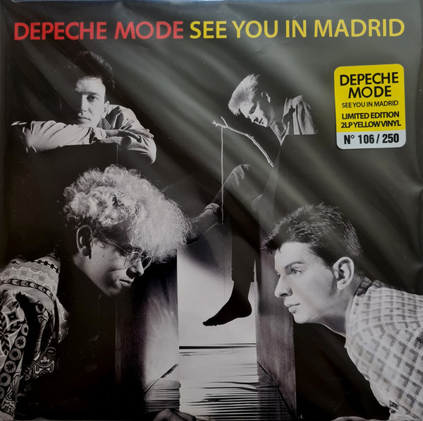 DEPECHE MODE - SEE YOU IN MADRID (Coloured yellow) Limited No: 063 / 250