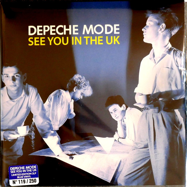 DEPECHE MODE - SEE YOU IN THE UK (Coloured blue) (Ltd no: 172 of 250)
