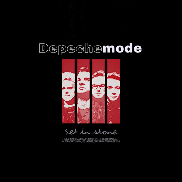 DEPECHE MODE - SET IN STONE (Bootleg) (Live 4th of August 1990) (Coloured yellow)