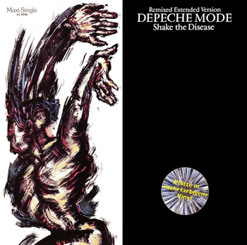 DEPECHE MODE - SHAKE THE DISEASE (German) (Coloured)