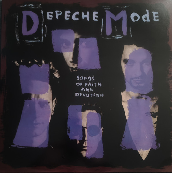 DEPECHE MODE - SONGS OF FAITH AND DEVOTION (Unofficial) (Coloured pink marbled)