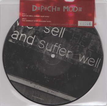DEPECHE MODE - SUFFER WELL (Picture Disc) Limited No: 00764