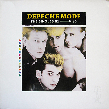 DEPECHE MODE - THE SINGLES 81-85 (Coloured grey)