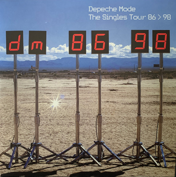 DEPECHE MODE - THE SINGLES TOUR 86 > 98 (inkl poster)