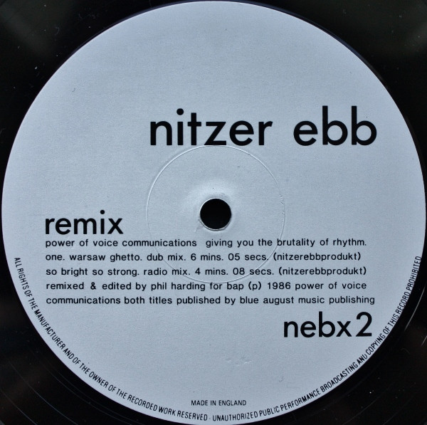 NITZER EBB - WARSAW GHETTO (Remix)
