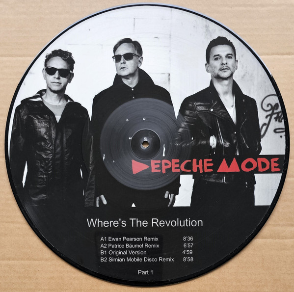 DEPECHE MODE - WHERES THE REVOLUTION (Part 1) (Picture Disc)