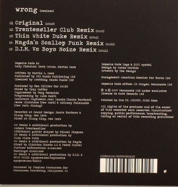 Back Cover Missing